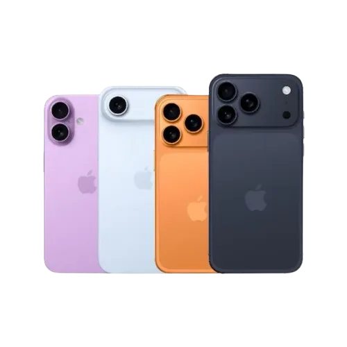 Familia iPhone 17 en todos sus colores